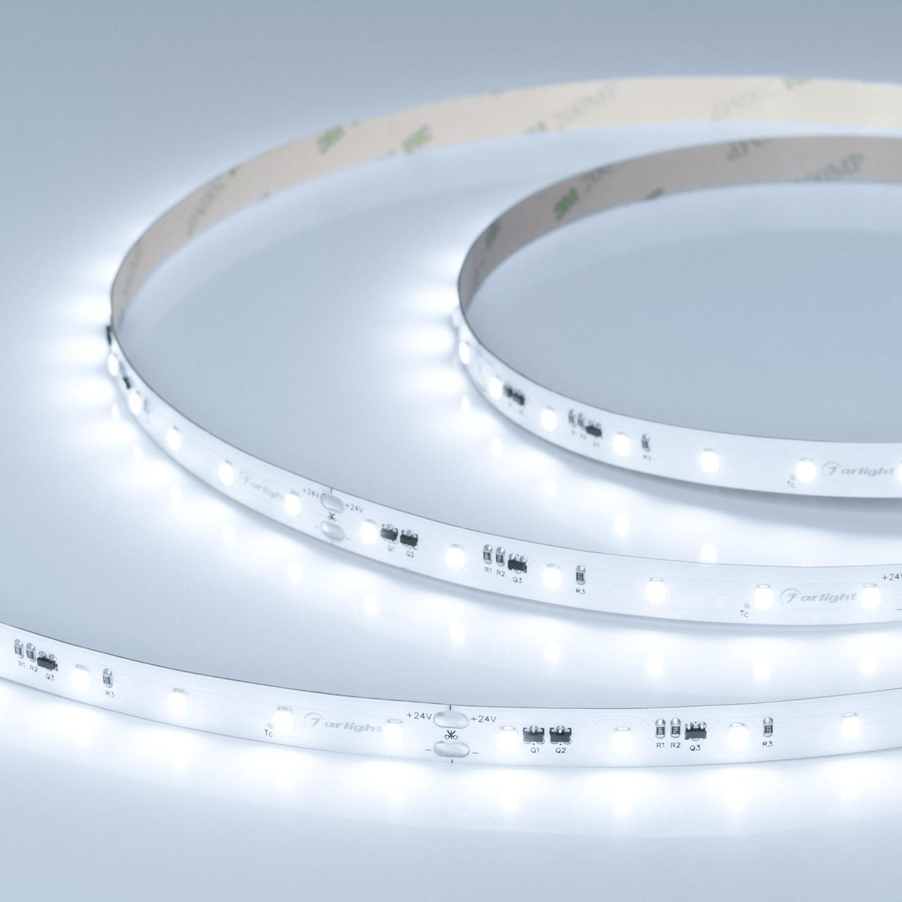 Светодиодная лента IC-A60-10mm 24V White6000 (4.8 W/m, IP20, 2835, 20m) Arlight 040666