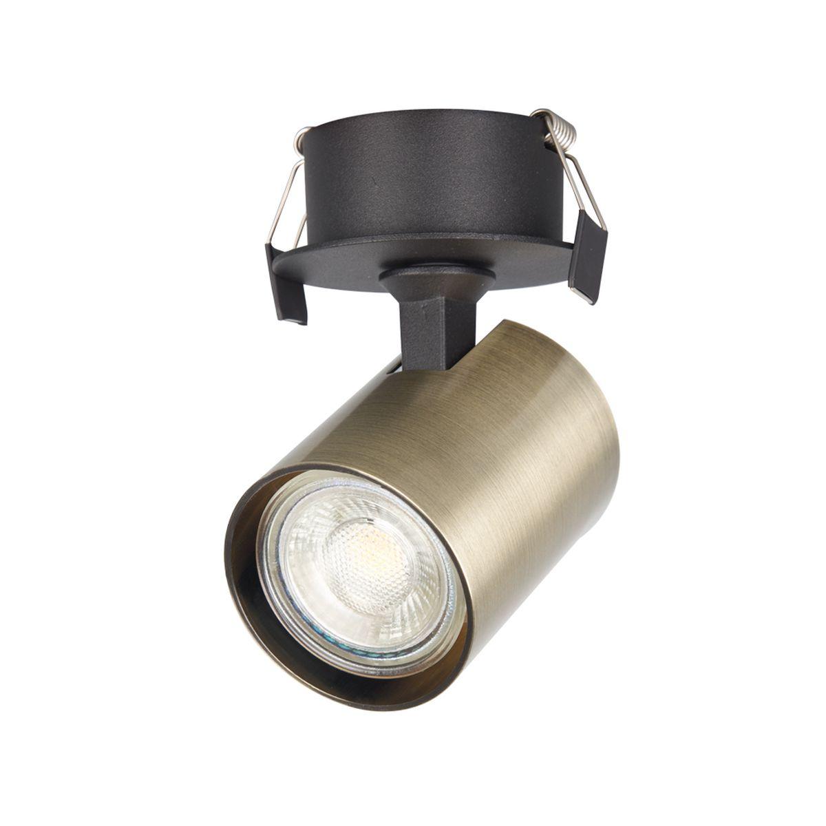 Встраиваемый светильник Crystal Lux CLT 017C BL-BZ