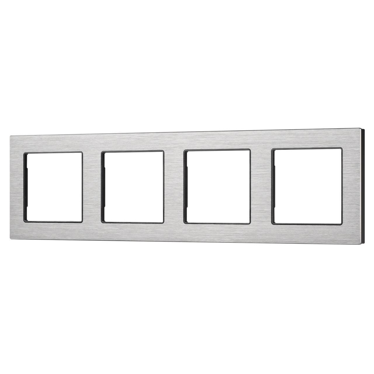 Рамка алюминиевая FRM-PRESTO-ALS-4-GR Arlight 043863