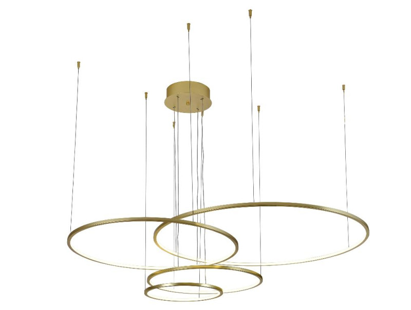 Каскадная люстра Newport 15104N/S mat.gold