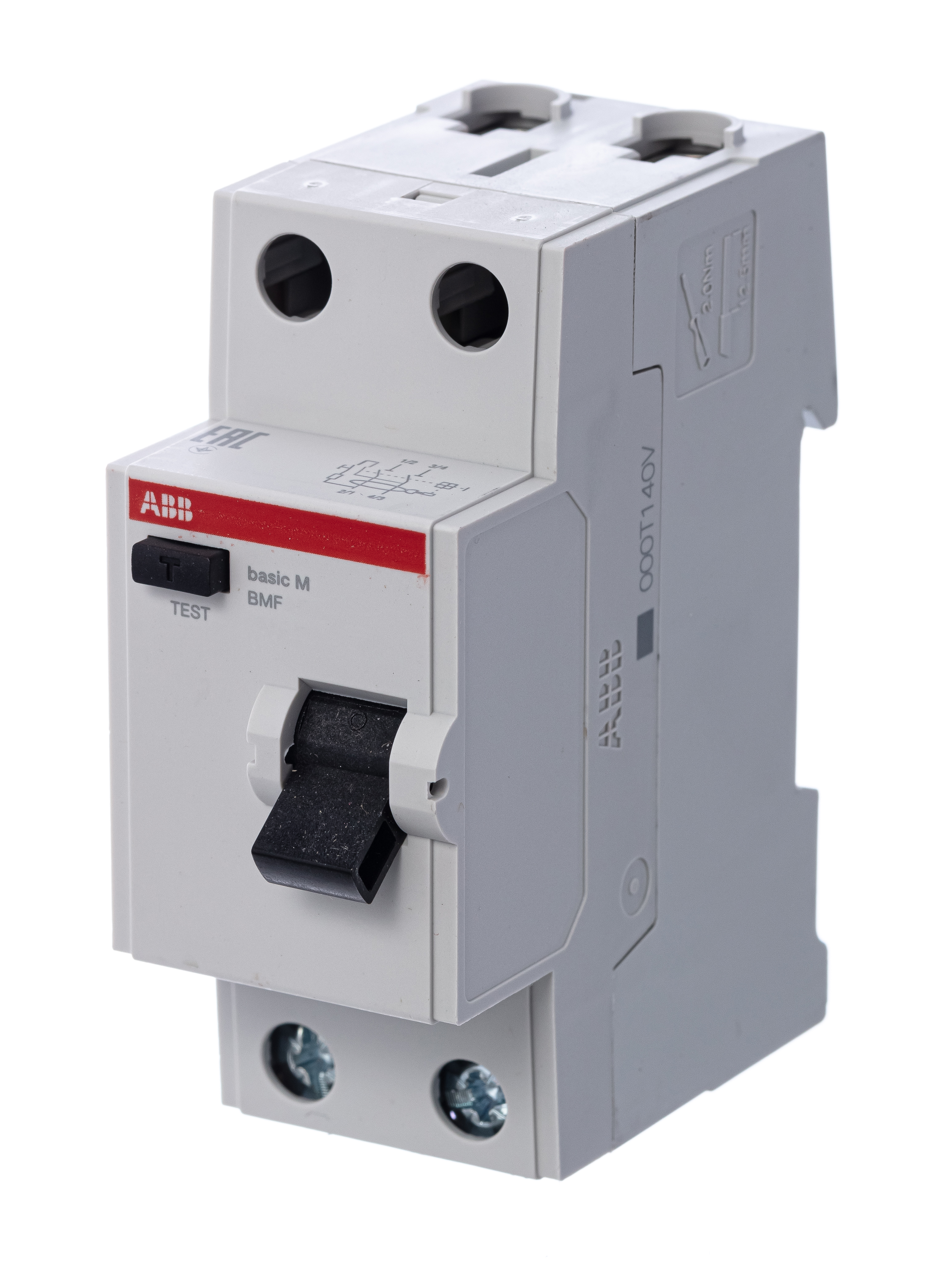 ABB Basic M УЗО 2P, 40A, 100мA, AC, BMF42240