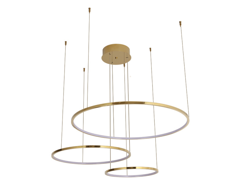Каскадная люстра Newport 15103/S champagne gold