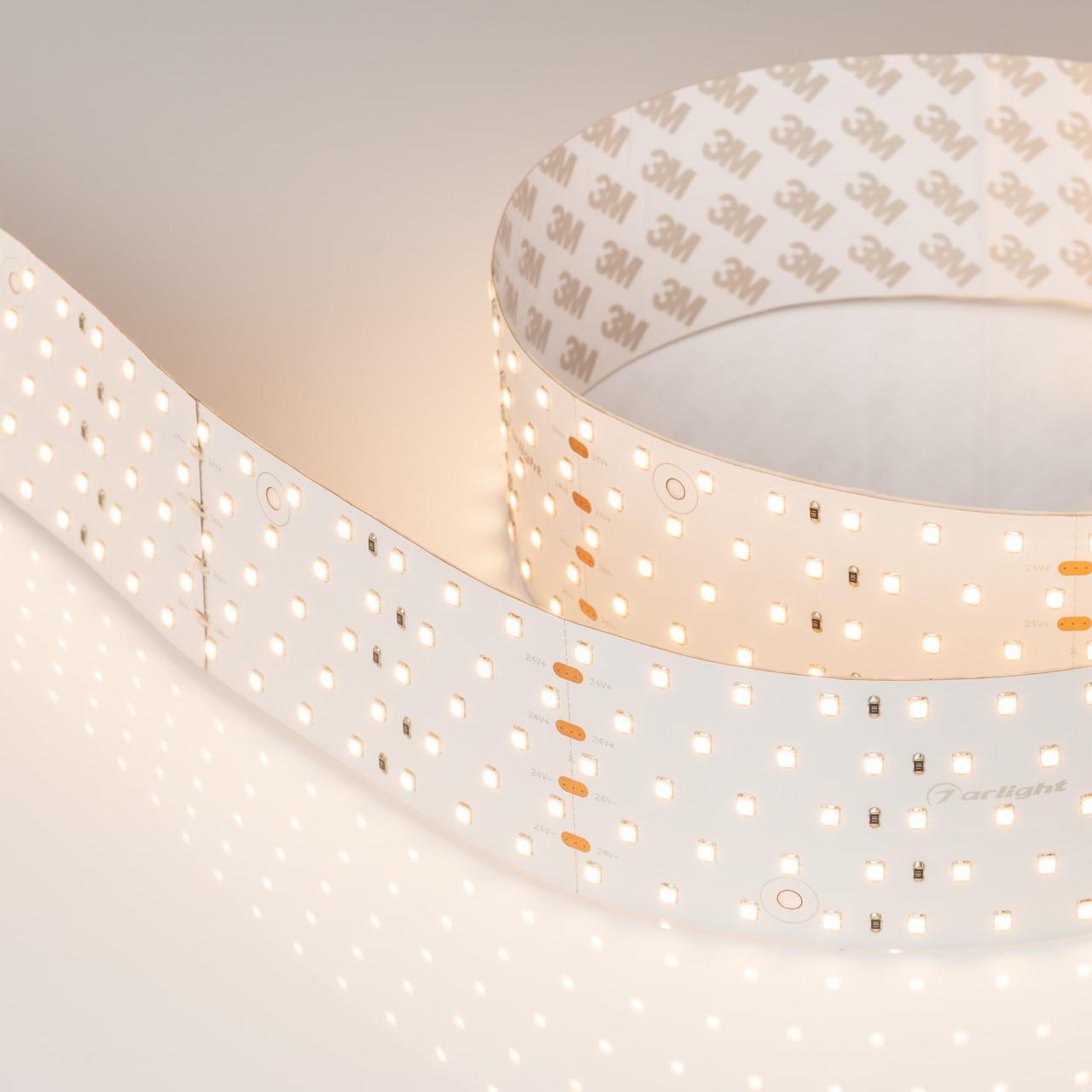 Светодиодная лента RT-A350-58mm 24V Warm2700 (36 W/m, IP20, 2835, 2.5m) Arlight 019080(2)