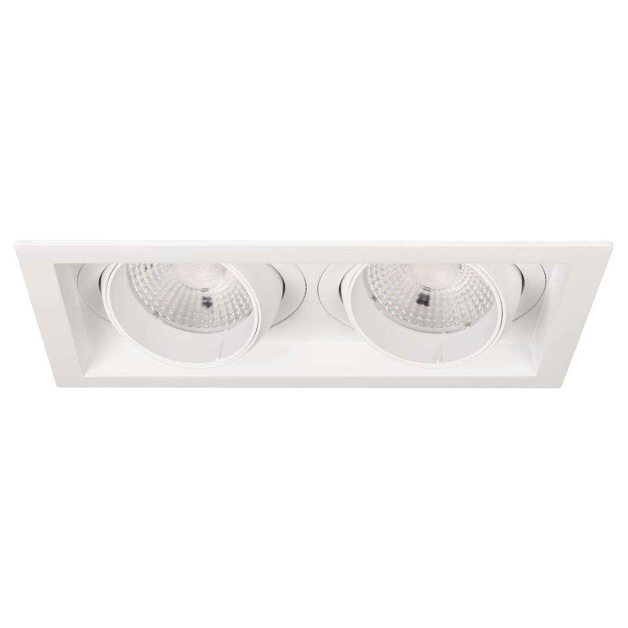 Светильник MS-VORTEX-BUILT-S250x140-2x30W Day4000 (WH-WH, 50 deg, 230V) Arlight 042370