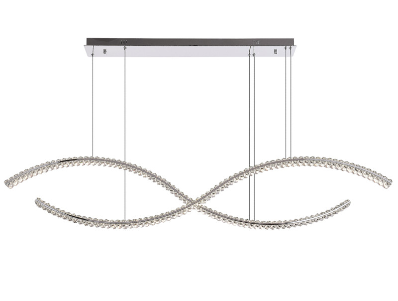 Подвесная люстра Newport 8242N/160 chrome