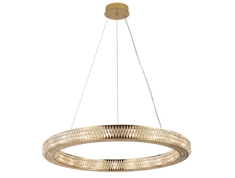 Подвесная люстра Newport 8560/80 C gold polished