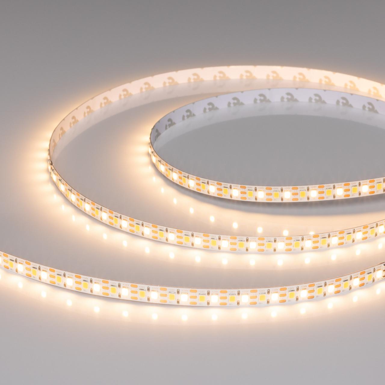 Светодиодная лента Alright UL-A168-8mm 24V White-MIX-CX2 (18 W/m, IP20, 5m) 058087