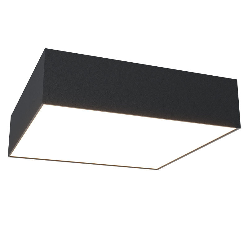 Накладной светильник Maytoni C032CL-24W4K-SQ-B