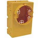 Kopos Коробка распределительная домофонная для полых стен KUH 1 / L (NA) 130х90х45 мм