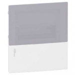 Schneider Electric RESI9 MP (Mini Pragma) Бокс встраеваемый с дымчатой дверью 1 ряд/8 модулей, IP40, IK07, 63А, 2 клеммы, Италия