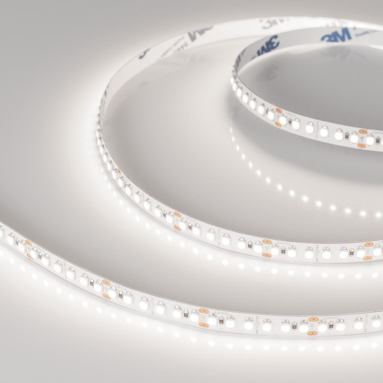 Светодиодная лента Arlight 14,4W/m 180Led/m 3528SMD дневной белый 5M RT-A180-8mm 24V Day5000 040547