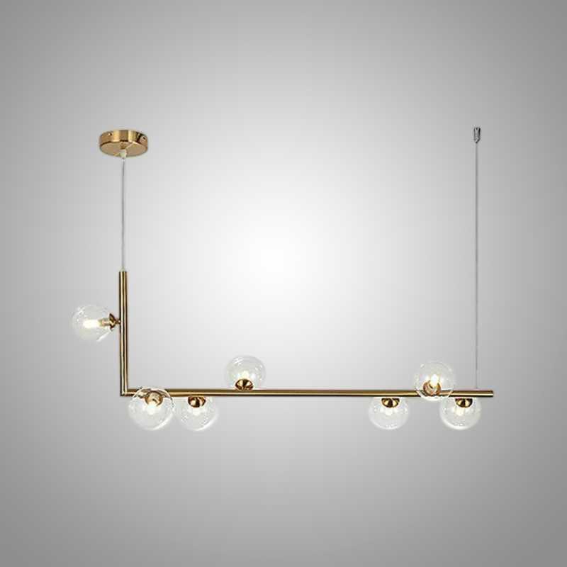Подвесной светильник Imperium Loft Linda Long P7 Gold 140812-26