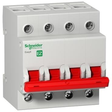 Schneider Electric EASY 9 Выключатель нагрузки 4P 125А