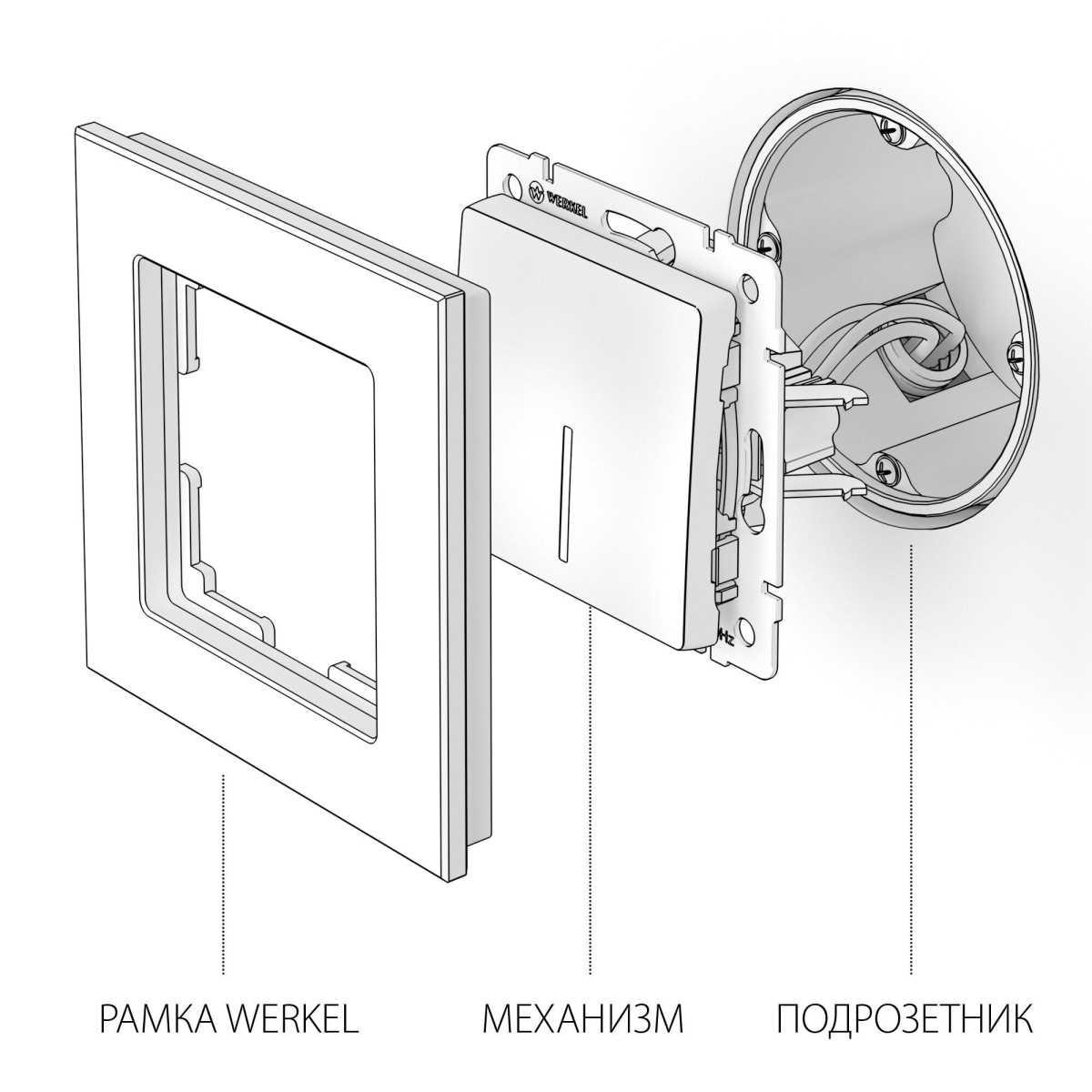 Выключатель Werkel a050893