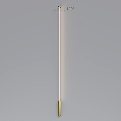 Настенный светодиодный светильник Elektrostandard Alto LED латунь 3000K 40134/LED a069823