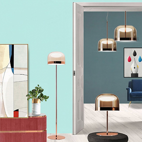 Настольная лампа Imperium Loft Noten Tab H600 Rose Gold 354512-26
