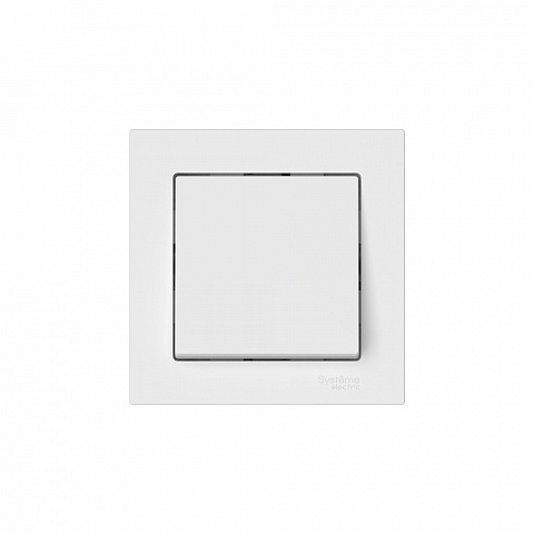 Systeme Electric AtlasDesign Белый Выключатель 1-клавишный, сх.1, 10АХ, в сборе, быстрозажим. клем.