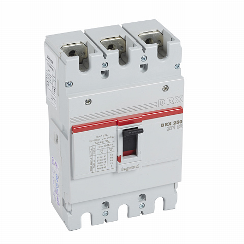 Legrand DRX250 фиксированный 3P 175А 18кА