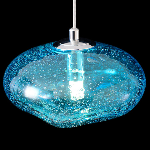 Подвесной светильник Crystal Lux FORMLESS SP1 BLUE