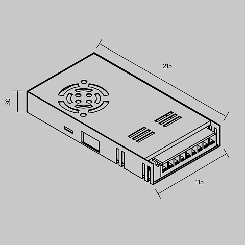 Блок питания для светодиодной ленты Maytoni 831011