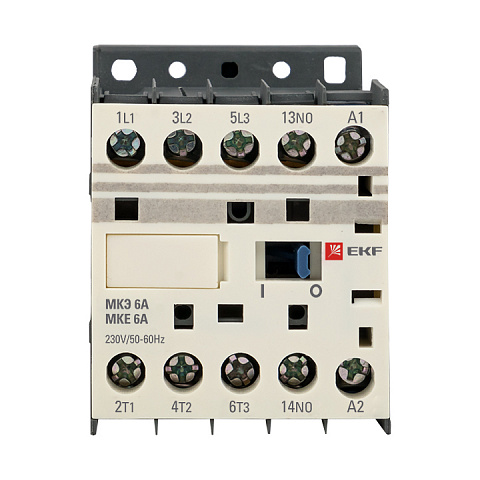 EKF PROxima Миниконтактор МКЭ 6А 230В 1NO