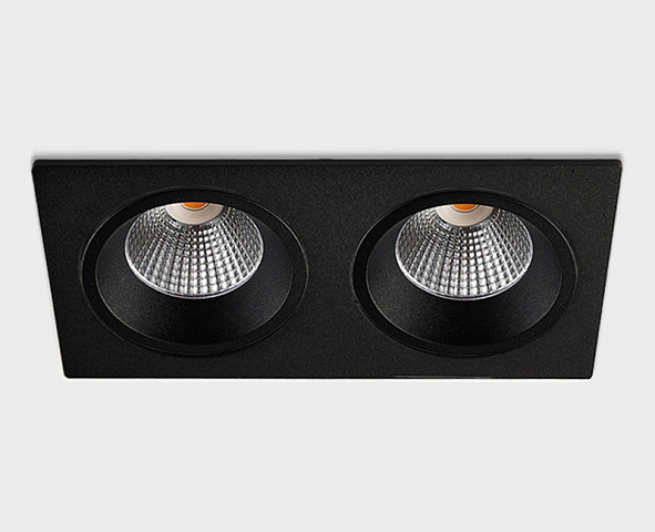 Встраиваемый светильник ITALLINE IT08-8035 black 3000K