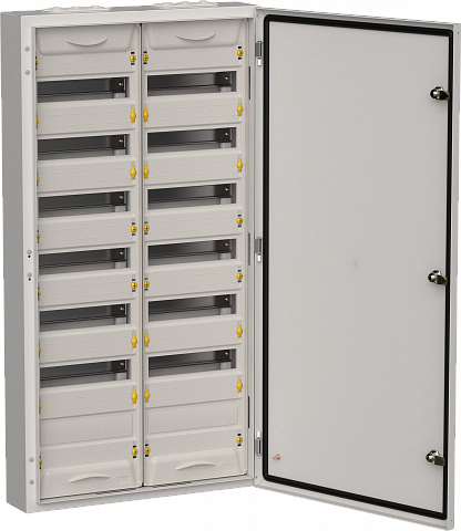 IEK TITAN 5 Корпус мет. ЩРн-168 (2х84) 1085х570х140 IP54 сер