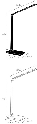 Настольная лампа ARTE Lamp A5126LT-1WH