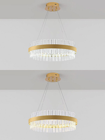 Подвесной светодиодный светильник Natali Kovaltseva Smart Нимбы Innovation Style 83010