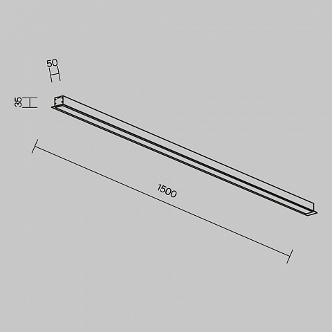 Линейный светильник Maytoni Technical LL313014
