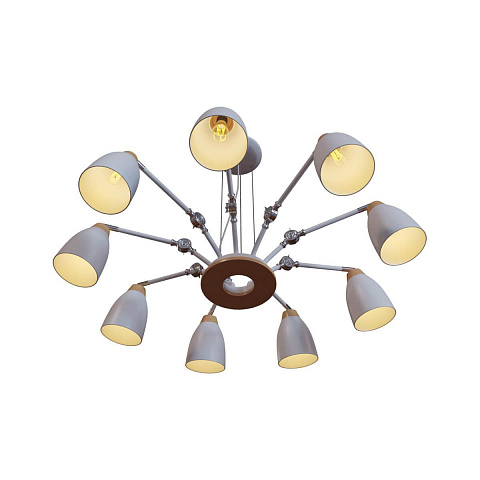 Подвесная люстра LOFT IT LOFT4402/9WH