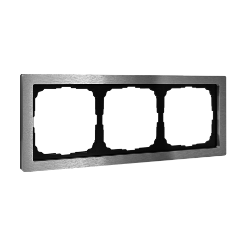 Systeme Electric ArtGallery Pure Металл Алюминий Рамка 3-ая