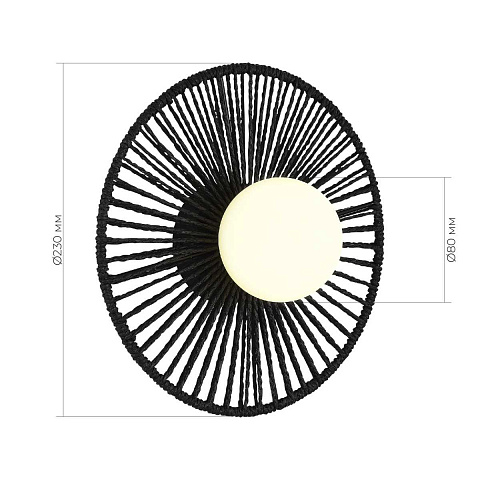 Настенный светильник Evoluce LOOM SLE6022-401-01
