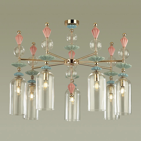 Люстра на штанге Odeon Light 4855/7C