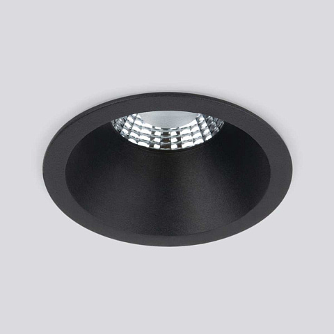 Встраиваемый светодиодный светильник Elektrostandard 15266/LED черный a055719