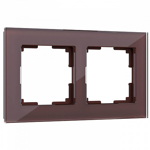 Рамка на 2 поста Werkel Favorit мокко W0021118 4690389159718