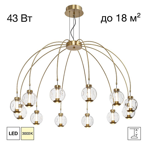 Подвесная люстра Citilux CL251190