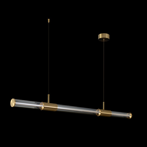 Подвесной светильник Crystal Lux LINEUP SP24W LED BRASS