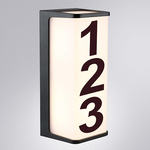 Светильник настенный ARTE Lamp A6419AL-1BK