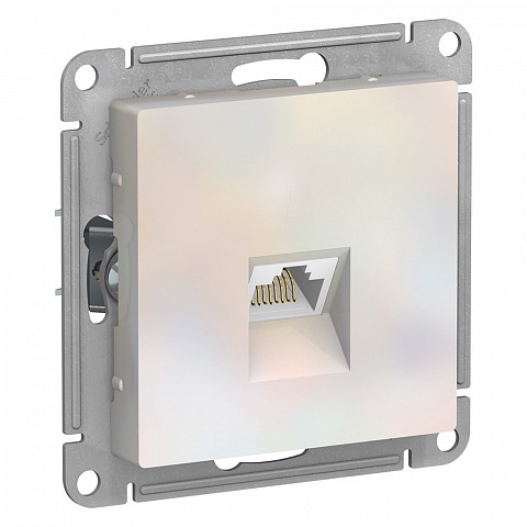 Systeme Electric AtlasDesign Жемчуг Розетка компьютерная RJ45, механизм