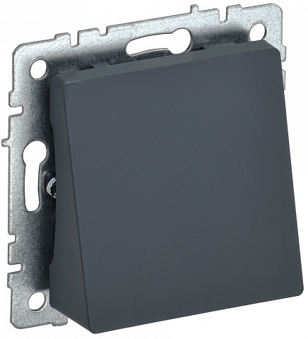 IEK BRITE BASE Графит Вывод кабеля МВ10-БрГ