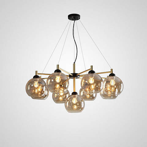 Подвесная люстра Imperium Loft Etna D57 Amber 344131-26