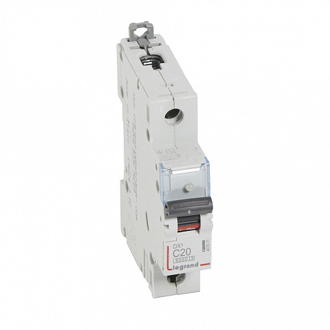 Legrand DX3 Автоматический выключатель 1P 20A (C) 6000/10kA