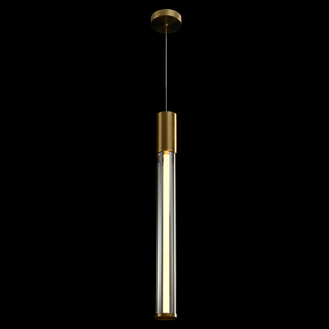 Подвесной светильник Crystal Lux LINEUP SP11W LED BRASS