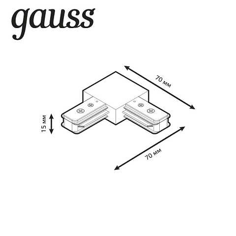 Коннектор Gauss TR107