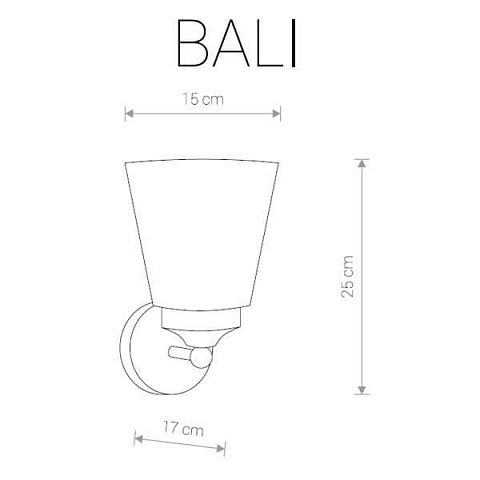 Бра Nowodvorski Bali 9353