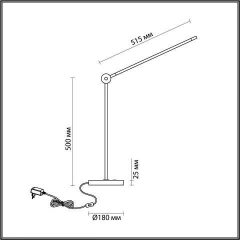 Настольная лампа Odeon Light 7101/12TL