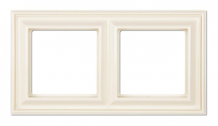 JUNG EcoProfi DECO Слоновая кость Рамка 2-ая