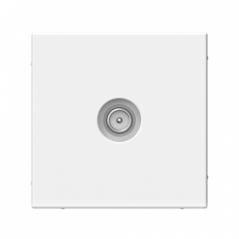 Systeme Electric ArtGallery Белый TV Розетка оконечная 1DB, механизм