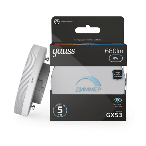 Светодиодная лампа Gauss 108408208-D